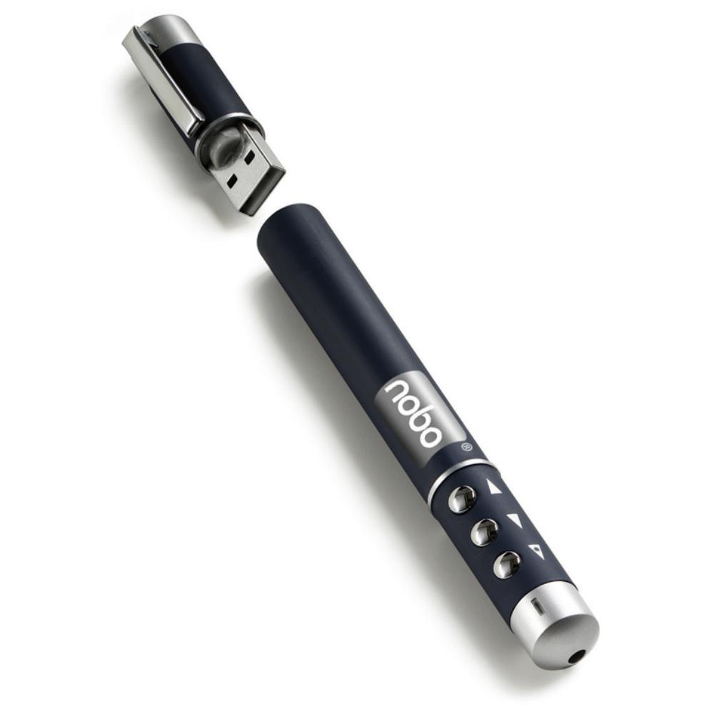 PUNTERO LÁSER NOBO P2 ROJO CON FUNCIÓN AVANCE Y RETROCESO