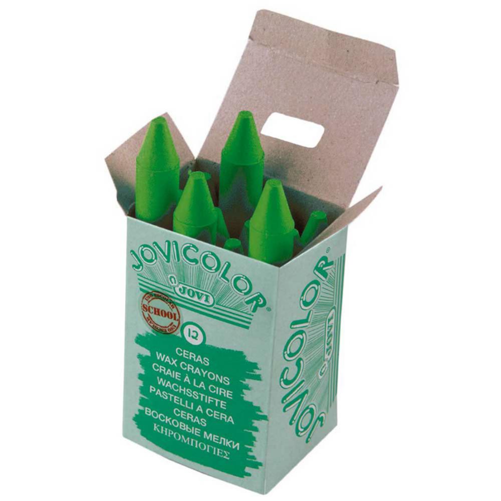 CERAS JOVICOLOR VERDE CLARO ESTUCHE 12 UDS