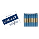 CERAS MANLEY Nº16 AZUL TURQUESA ESTUCHE 12 UNICOLOR