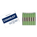 CERAS MANLEY Nº22 VERDE AMARILLENTO ESTUCHE 12 UNICOLOR