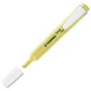 MARCADOR FLUORESCENTE STABILO FINO SWING COOL PASTEL AMARILLO CREMOSO