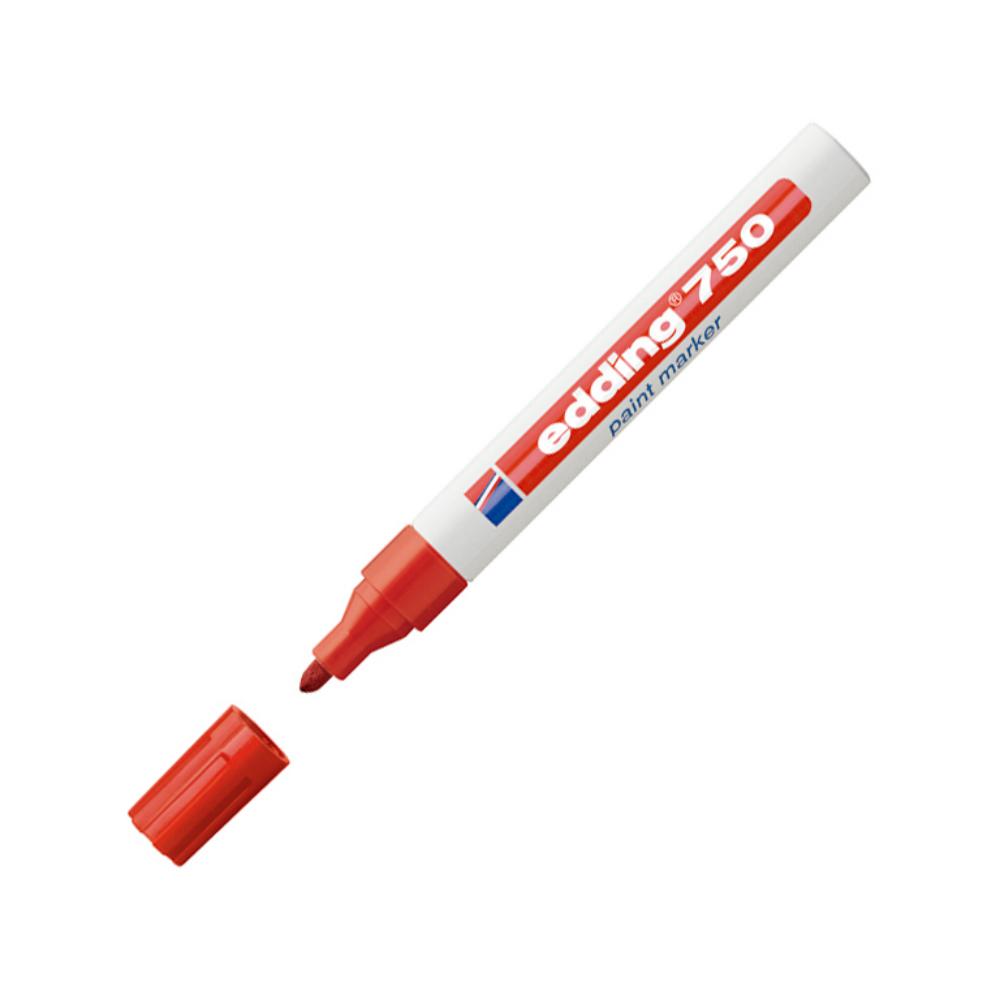 ROTULADOR EDDING PERMANENTE 750 ROJO