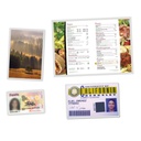 FUNDAS PLASTIFICAR 130x90MM 125 MICRAS RAYLU 100UDS