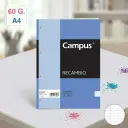 RECAMBIO A4 100 HOJAS 60 GRAMOS 4-TAL 2R
