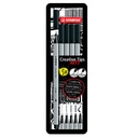 ROTULADOR STABILO ARTY LINE CREATIVE TIPS SET 5 PUNTAS DIFERENTES