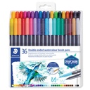 ROTULADOR STAEDTLER ESTUCHE 36  DOBLE PUNTA ACUARELABLE