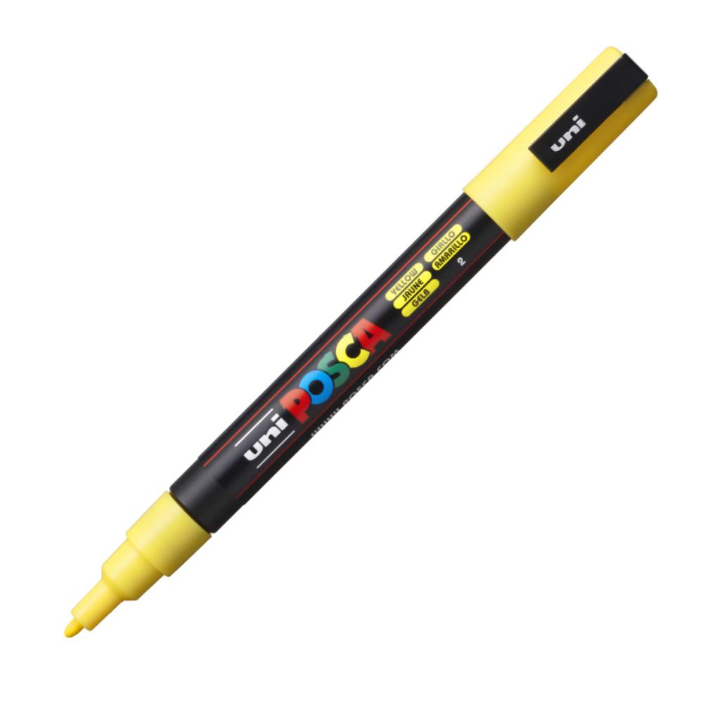 ROTULADOR POSCA PC-3M AMARILLO