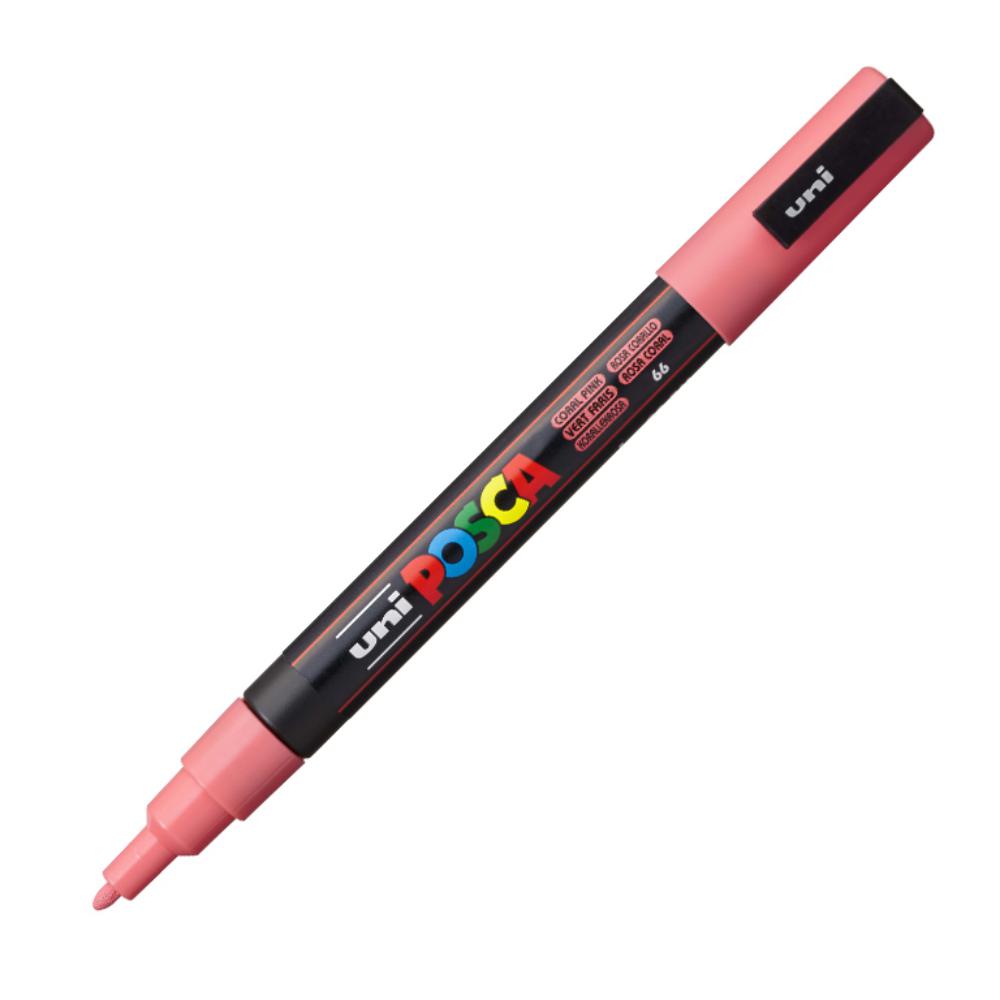 ROTULADOR POSCA PC-3M ROSA CORAL