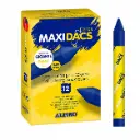 CERAS MAXIDACS AZUL OSCURO 12UDS