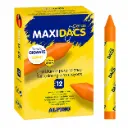 CERAS MAXIDACS NARANJA 12UDS