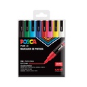 ROTULADOR POSCA PC-3M/4C ESTUCHE 8 COLORES BÁSICOS