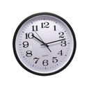 RELOJ DE PARED 35CM NEGRO