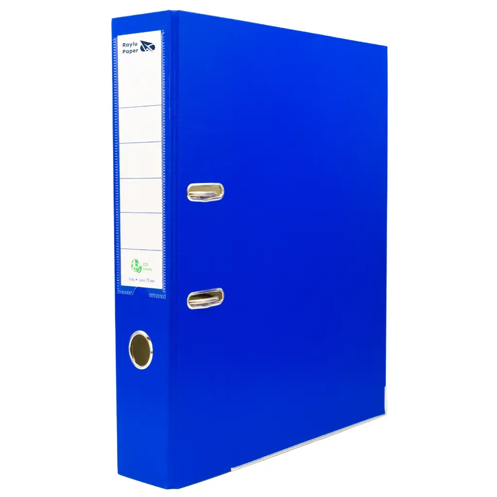 ARCHIVADOR RADO RAYLU FOLIO LOMO ANCHO 75MM PP AZUL