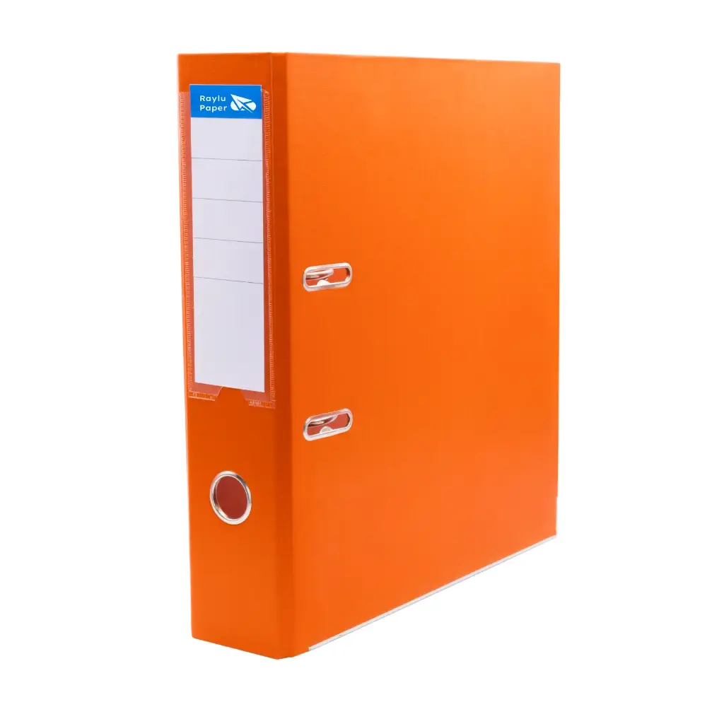 ARCHIVADOR RADO RAYLU FOLIO LOMO ANCHO 75MM PP NARANJA