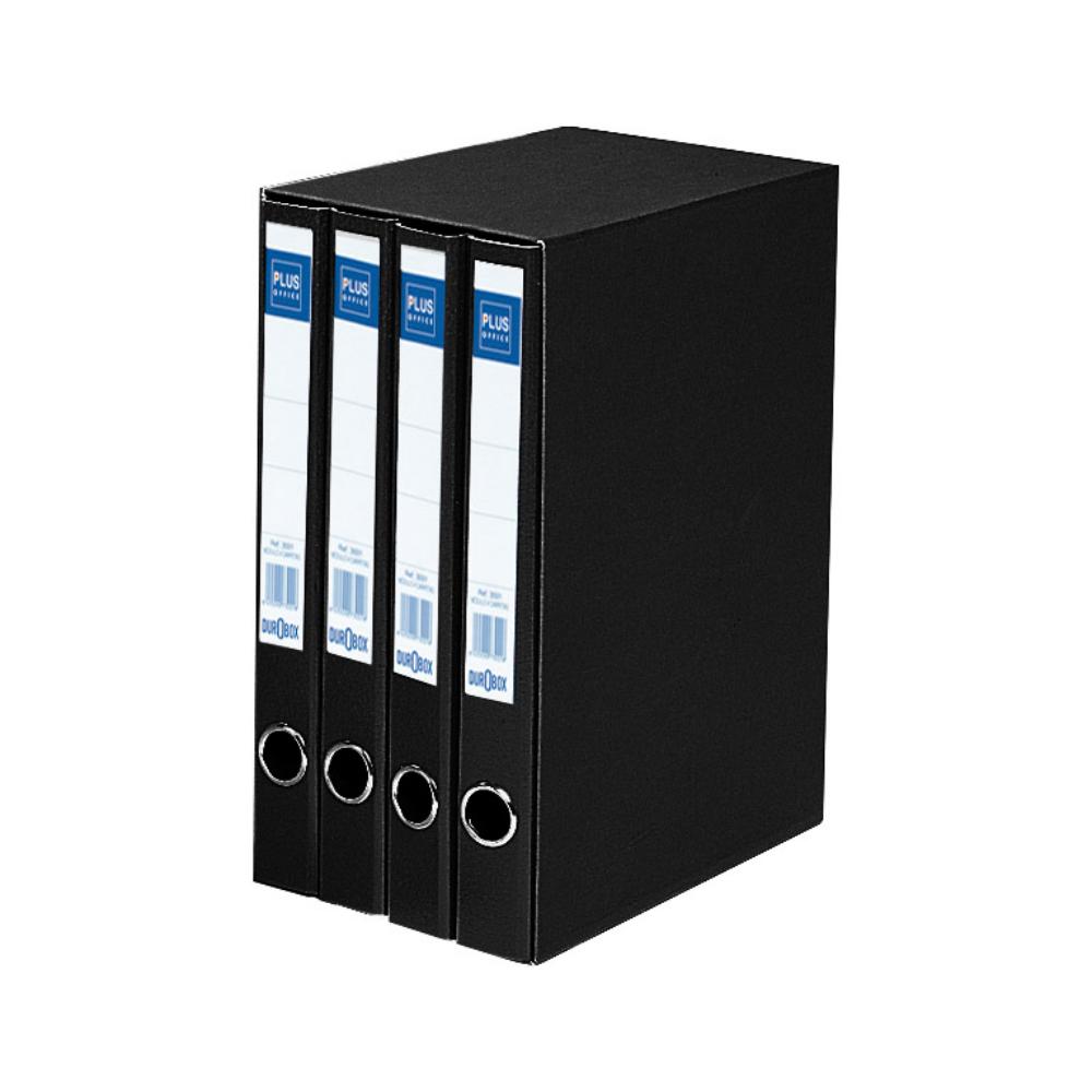 MÓDULO DE ARCHIVO CON 4 CARPETAS FOLIO NEGRO