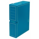 ARCHIVO DEFINITIVO FOLIO PROLONGADO POLIPROPILENO 3 MM AZUL