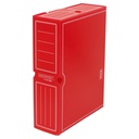 ARCHIVO DEFINITIVO FOLIO PROLONGADO POLIPROPILENO ROJO