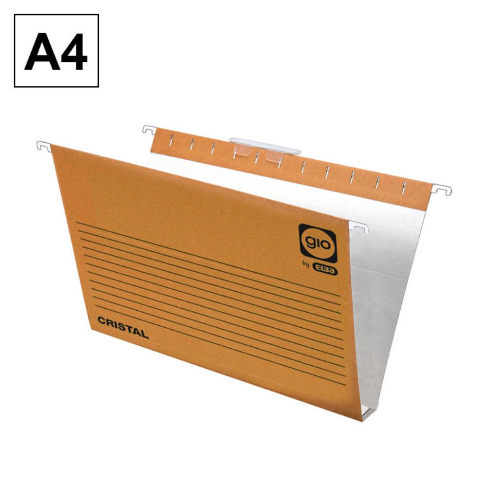 CARPETA COLGANTE A4 KRAFT BICOLOR LOMO U 30 MM GIO