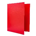 CARPETA RAYLU PAPER FOLIO 2 ANILLAS 25 MM ROJO CARTÓN FORRADO PP 