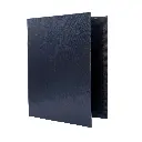 CARPETA RAYLU PAPER FOLIO 2 ANILLAS 40MM NEGRO CARTÓN FORRADO PP 