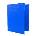 CARPETA RAYLU PAPER FOLIO 4 ANILLAS 25MM AZUL CARTÓN FORRADO PP 
