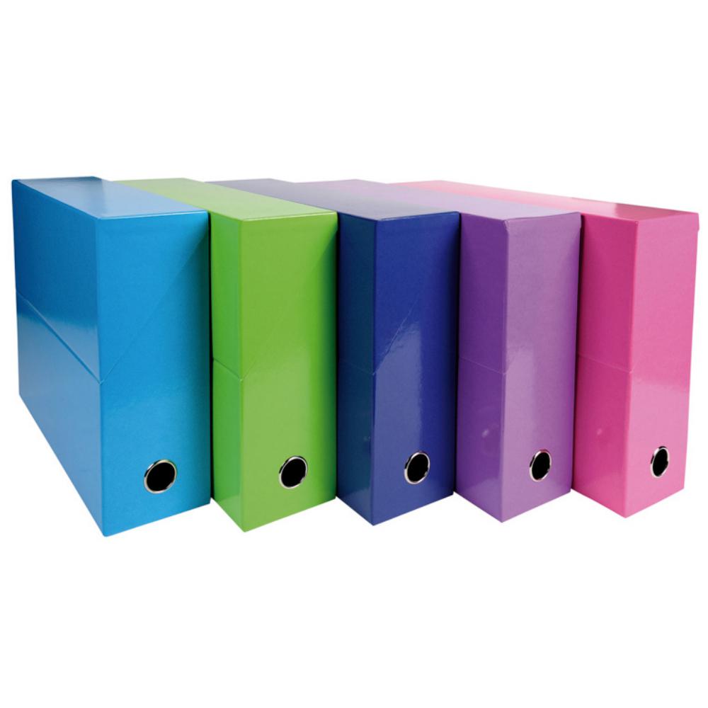 CAJA TRANSFERENCIA A4 COLORES SURTIDOS PACK 5 UDS