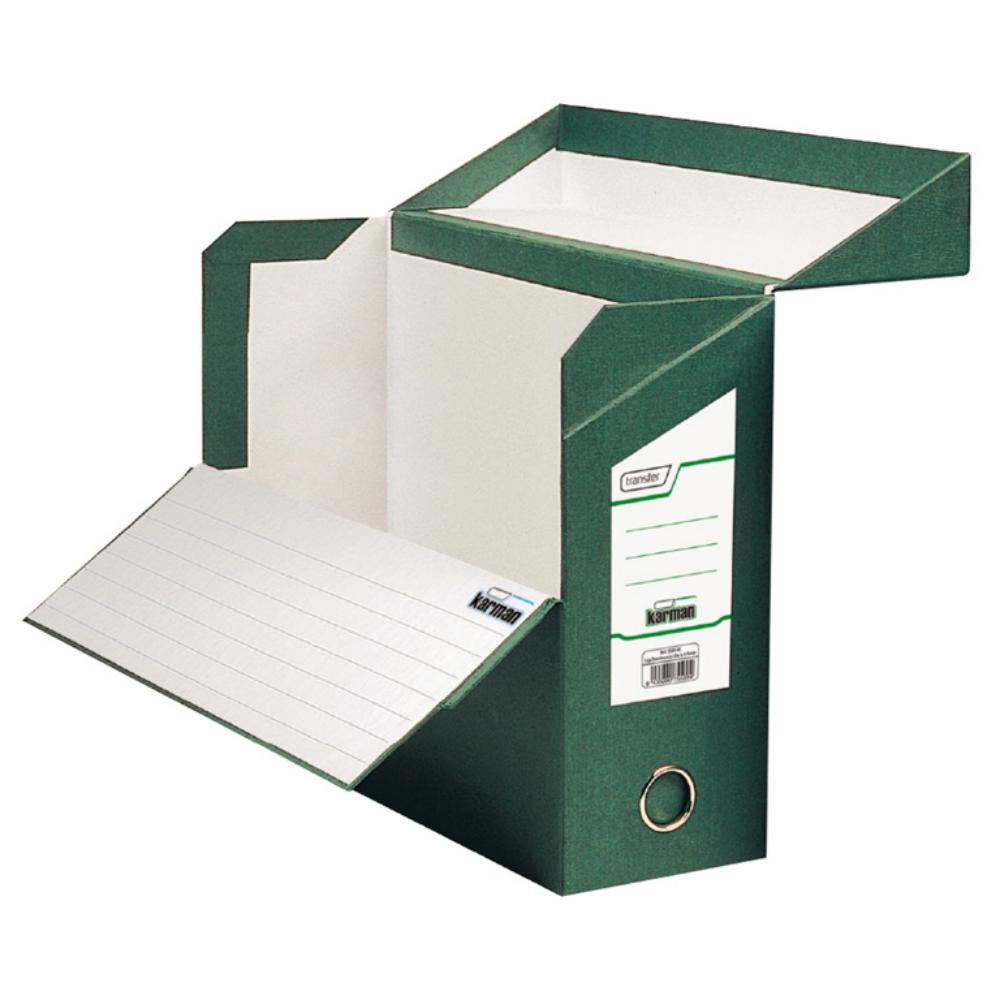 CAJA TRANSFERENCIA FOLIO KARMAN VERDE 