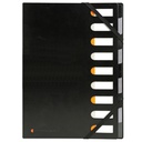 CARPETA A4 HARMONIKA EXACOMPTA 9 COMPARTIMENTOS NEGRA