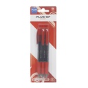 BOLIGRAFO UNIMAX TRIO RT ROJO