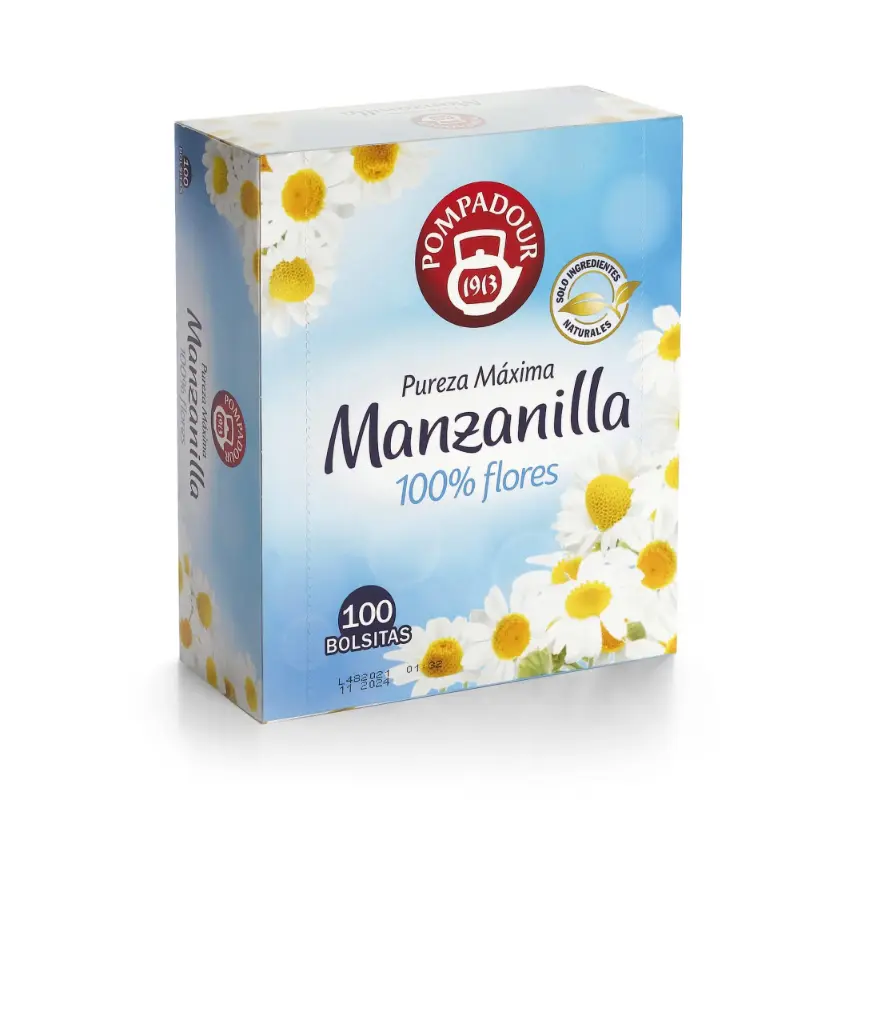 MANZANILLA POMPADOUR INFUSIÓN 100 % NATURAL 