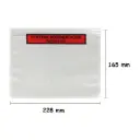 SOBRE PORTADOCUMENTO 228X165MM 100UDS