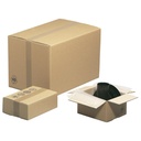 CAJA PARA EMBALAR AMERICANA 20×14 ×14CM CANAL DOBLE 7MM 