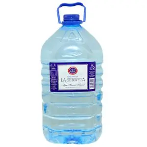 GARRAFA 6,5L AGUA MINERAL NATURAL LA SERRETA