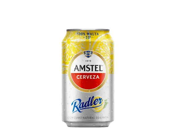 CERVEZA AMSTEL RADLER LATA 33 CL