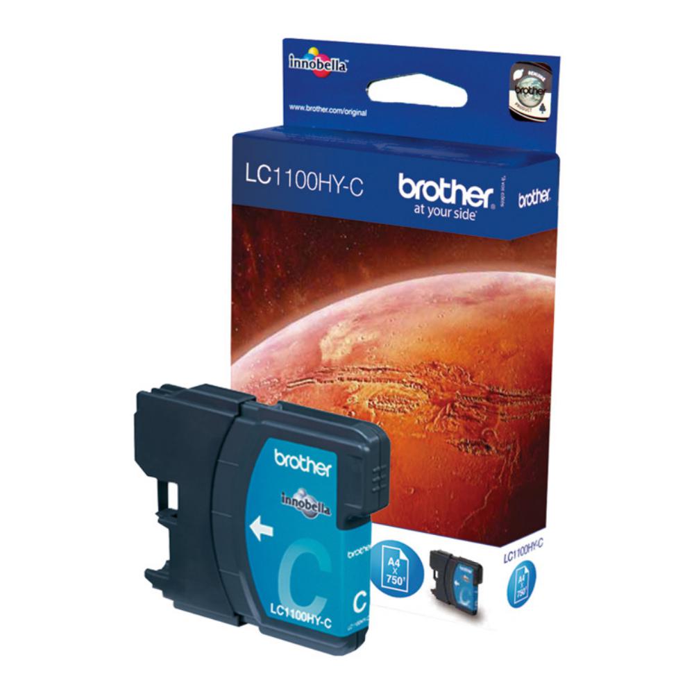 BROTHER  CARTUCHO DE TINTA INK-JET LC1100HYC CIAN ALTA CAPACIDAD