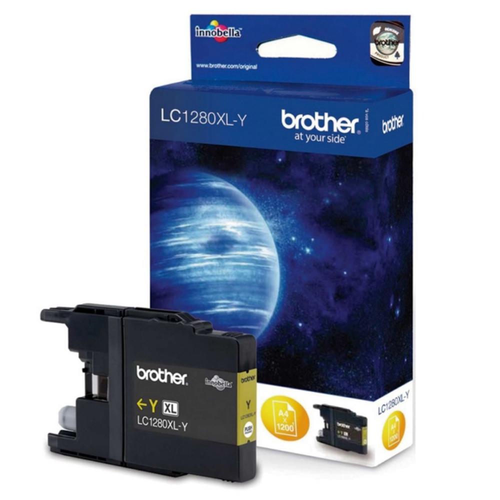 BROTHER CARTUCHO DE TINTA INK-JET LC1280XLY AMARILLO ALTA CAPACIDAD