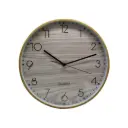 RELOJ PARED EFECTO MADERA 30CM