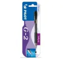 BOLÍGRAFO PILOT G-2 NEGRO BLISTER 1 NEGRO