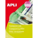 TRANSPARENCIAS FOTOCOPIADORA APLI 100HOJAS