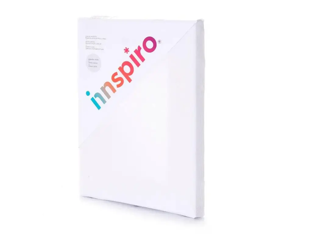 BASTIDOR LIENZO PARA PINTAR 27X22CM MARCO DE MADERA