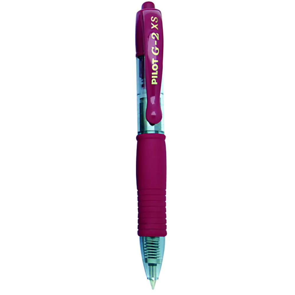 BOLÍGRAFO PILOT G-2 PIXIE BURDEOS