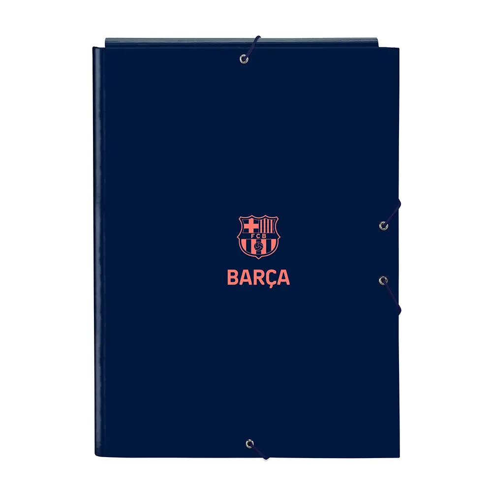 CARPETA FOLIO 3 SOLAPAS F.C. BARCELONA – 2ª EQUIPACIÓN
