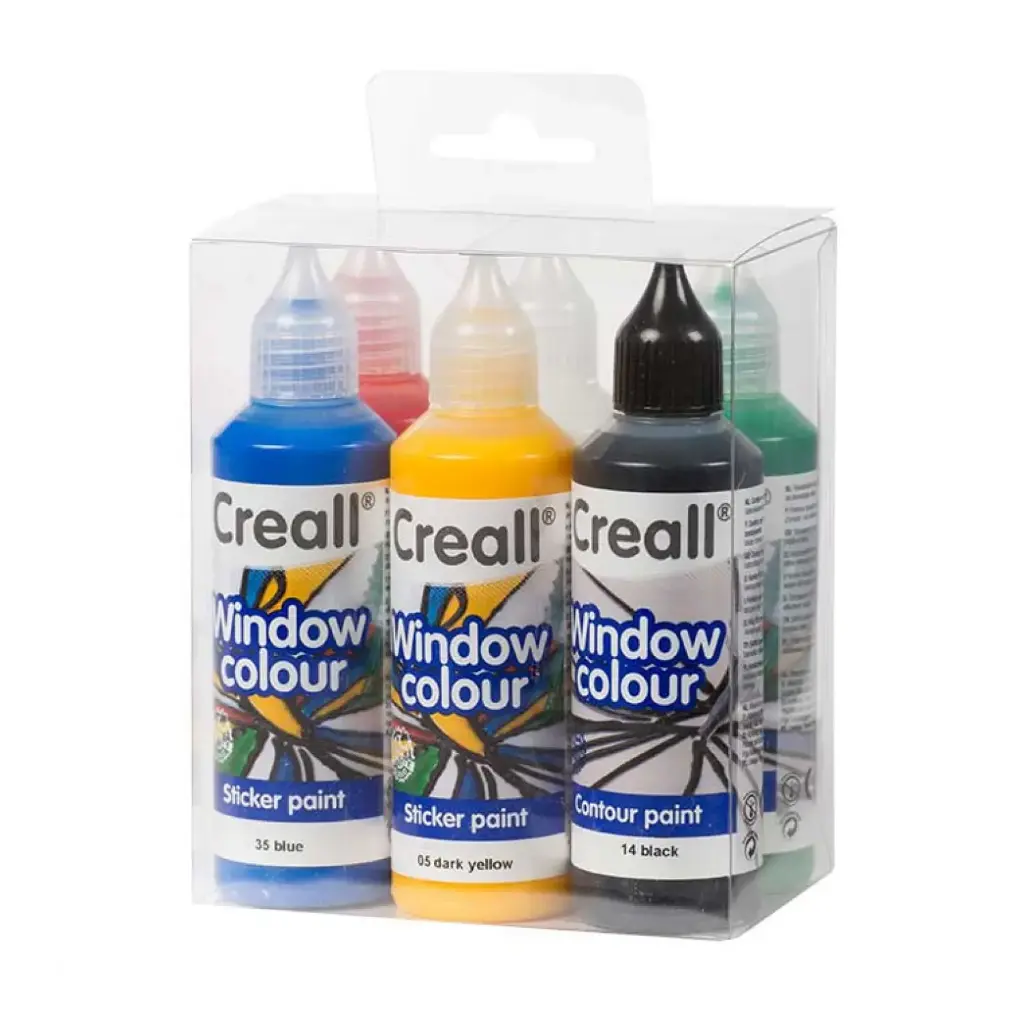 PINTURA CRISTAL REMOVIBLE PACK 6
