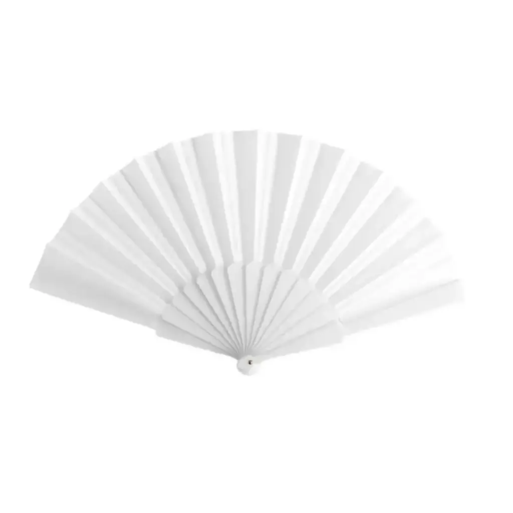 ABANICO BLANCO DE PLÁSTICO 8096