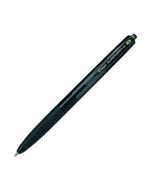 BOLÍGRAFO PILOT SUPER GRIP G NEGRO