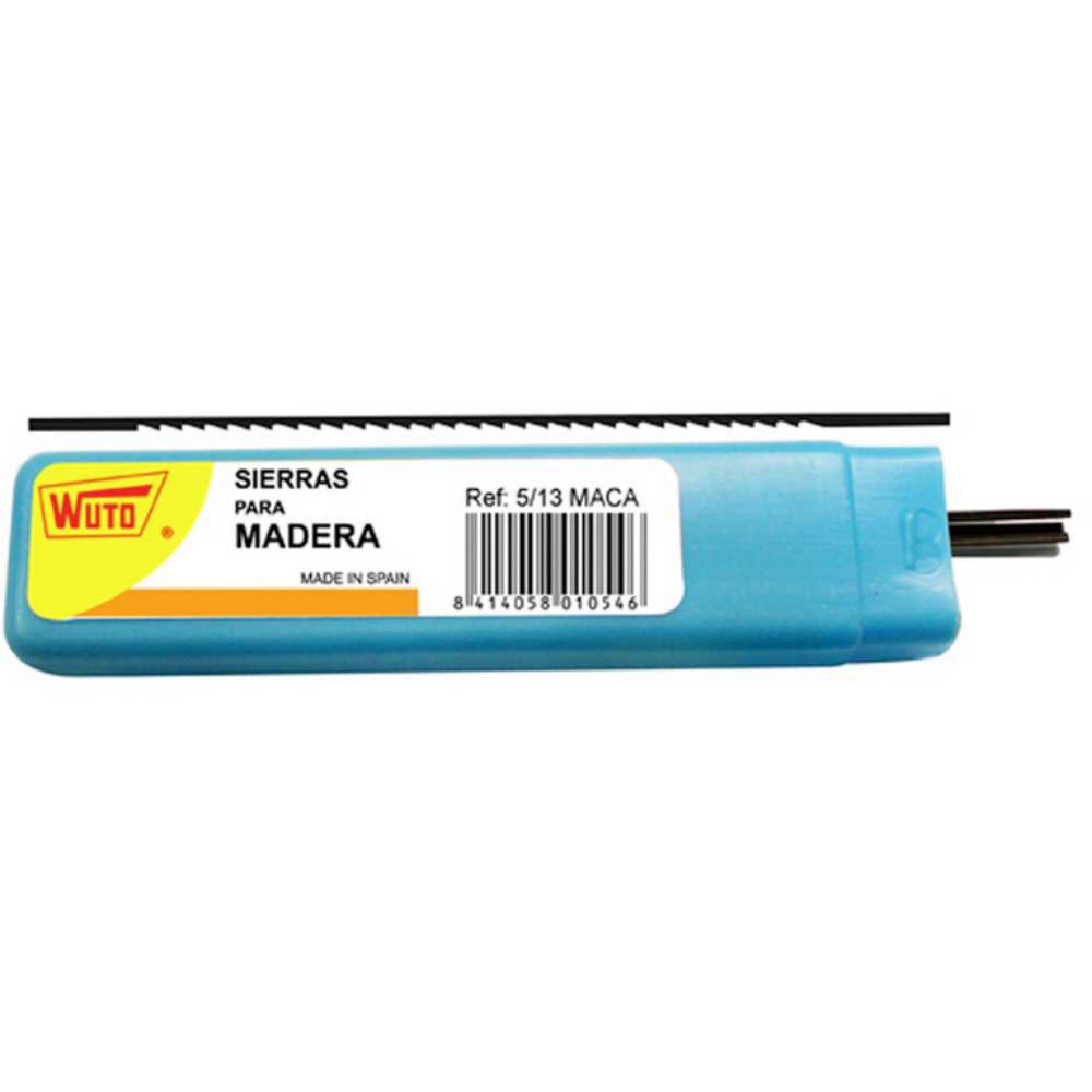 PELOS DE SEGUETA PARA MADERA Nº5 144 UNIDADES