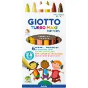 ROTULADOR GIOTTO TURBO MAXI SKIN TONES  6 UDS