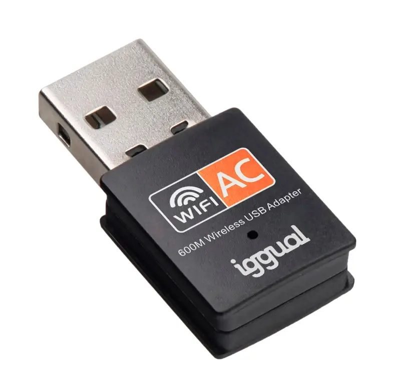 ADAPTADOR USB WIFI IGGUAL 600 MBPS DUAL 2.4G/5G