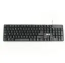 TECLADO USB ESTÁNDAR IGGUAL CK-FRAMELESS-105T NEGRO 