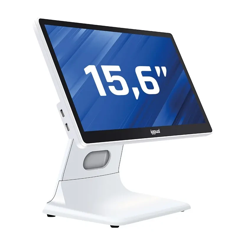 TPV AIO 15,6" 16:9 IGGUAL N100 8GB+256GB W11 PRO BLANCO